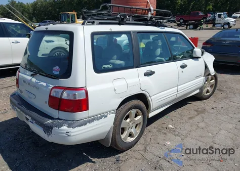 2002 Subaru Forester S from USA, damaged, VIN JF1SF65692H719085